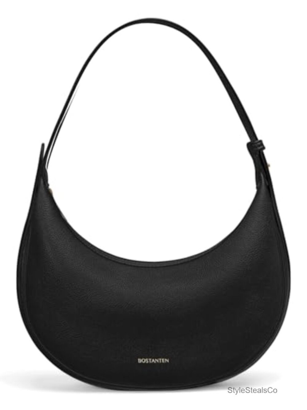 Crescent Shoulder Bag Vegan Leather Crossbody Clutch Hobo Handbag